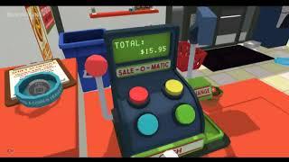 VR ПРИКОЛЫ КАССИР JOB SIMULATOR, жру не могу. 2019