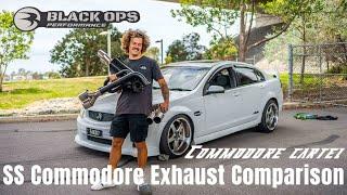 VE SS Commodore V8 Exhaust Comparison | Jpipes, Straight pipes, Sports Mufflers