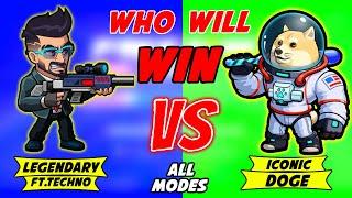 Ft. Techno Vs Doge Who is Best? || Battle Stars Future Techno and Doge Character Gameplay