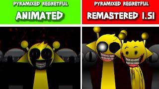Incredibox Sprunki Pyramixed Regretful Remastered 1.51 VS Sprunki Pyramixed Regretful (New Animated)