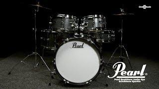 Pearl Roadshow Junior 5pc Complete Drum Kit, Grindstone Sparkle | Gear4music