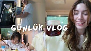 Böyle Bir Günde Vlog Çekilir Mi?-Temizlik,Düzen,Başıma Gelenler-İngilizce Grubu-Hala İnanamıyorum
