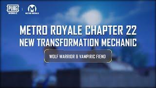 METRO ROYALE; NEW TRANSFORMATION MECHANIC | PUBG MOBILE Pakistan Official