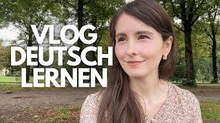 #7 GERMAN VLOG (B1/B2/C1): Deutsch lernen im Park - die Rinde, das Moos, abgedeckt, der Strauch