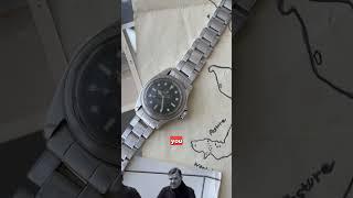 This Vietnam-era Submariner 5513 carries a father's adventures in every scratch. #Rolex #submariner