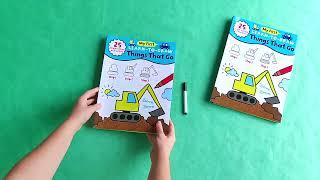 Learn to Draw Things That Go Wipe-Clean Book