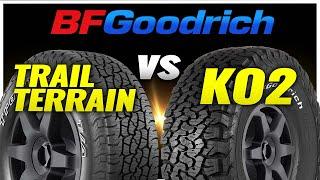 BFGoodrich All-Terrain KO2 vs Trail Terrain T/A