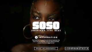 Amapiano Beat Instrumental 2024 " SOSO " ( Shallipopi x Odumodublvck Type Beat #Pheenrex )