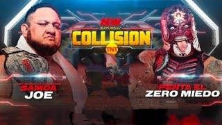 Samoa Joe VS Penta AEW Collision Match Highlights #pwc