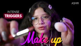 ASMR DOING your Makeup + Inaudible for SLEEP VIVI ASMR