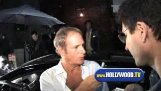 Michael Bolton and Nicollette Sheridan leaving Mr Chow