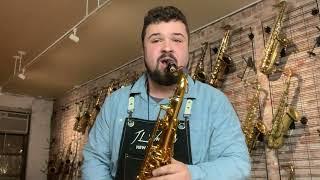 Does the Selmer Supreme Tenor 94DL Still have the Selmer Sound? www.newyorksax.com