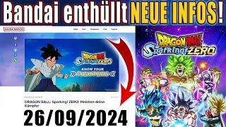 NEUE INFOS enthüllt! Sparking Zero - Dragon Ball News!