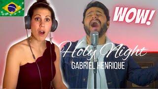 FIRST TIME HEARING Gabriel Henrique - O Holy Night #gabrielhenrique #reaction #ohholynight #wow