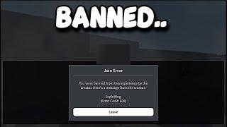 I GOT BANNED IN THE STRONGEST BATTLEGROUNDS..