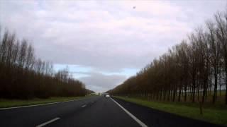 Random Road Footage 13122014 Part II : N702-Almere - A6-Emeloord