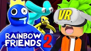 Przechodzę RAINBOW FRIENDS ale na VR | Roblox