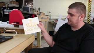 How to use the vinyl cutter