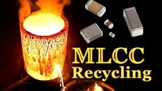 Palladium, Silver and Gold recovery from MLCC (Monolithic Ceramic Capacitors)PART-2