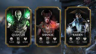 MORTAL KOMBAT X | NETHERREALM CHARACTERS |  FACTION WARS NORMAL BATTLE