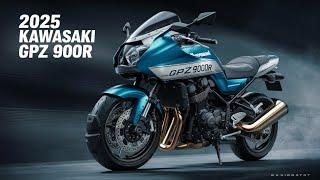 "The Return of a Legend: 2025 Kawasaki GPZ900R Unveiled"