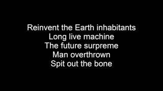 Metallica - Spit Out The Bone (Lyrics)