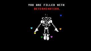 REVENGE The Unseen Ending Act3 Papyrus?戦(Undertale fangame)