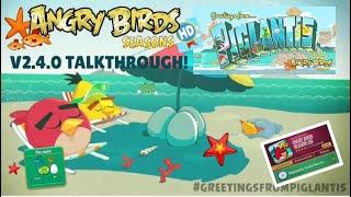 Angry Birds Seasons HD 2.4.0 - Talkthrough (Updated)