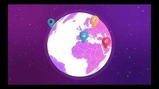 After Effects Tutorial - Motion Graphic 3D Globe Rotation in After Effects