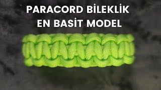 PARACORD BİLEKLİK YAPIMI EN BASİT MODEL (Hayatta Kalma Bilekliği ) Kobra Modeli #1