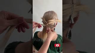 The trickest and easiest hack for bow hairstyles *The Creator of Quick and Easy Hairstyles*