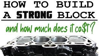 HOW TO build an ENGINE block for BOOST + detailed COST breakdown - PROJECT UNDERDOG #11