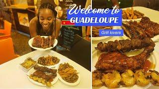 GUADELOUPE/EPISODE 4: ce resto fait de la viande grillée et boucanée au barbecue. UNE TUERIE !