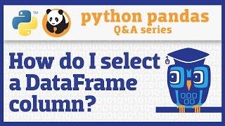 How do I select a pandas Series from a DataFrame?