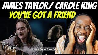 This is musical heaven! JAMES TAYLOR AND CAROLE KING You've got a friend Acoustic REACTION on BBC