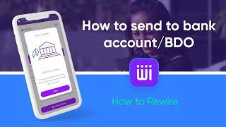 How to send from Israel to Bank account/BDO in the Philippines | Rewire