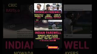 OVERSEAS FAREWELLINDIAN FAREWELL