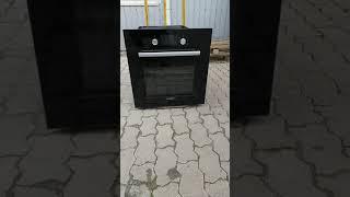 Черный духовой шкаф с пиролизом Бош Bosch HBA63A460F б/у