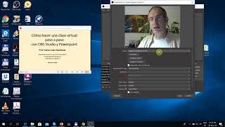 Integración de OBS Studio con Powerpoint (Ejemplo paso a paso) - Prof. Carlos Chesñevar - DCIC-UNS