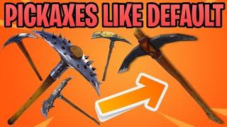 Fortnite Pickaxes That Look Like The Default Pickaxe