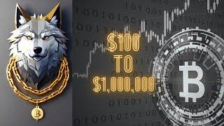 Day 40 $100 to 1M! BR $261  Bitcoin Price Crypto Pump Crypto Trading Crypto Bitcoin 100k!