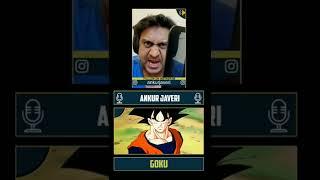 dragon Ball z dubbing artist on Goku (part 1)by Shivam bollz#shots #short #youtube#goku #dragonballz