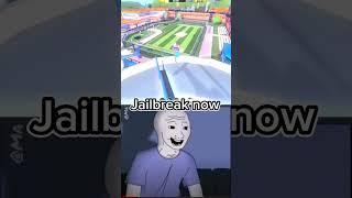 Jailbreak then VS now #roblox #jailbreak #nostalgia