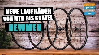 Newmen: Brandneue Laufräder für MTB, Gravel und Road | BikeStage 2024