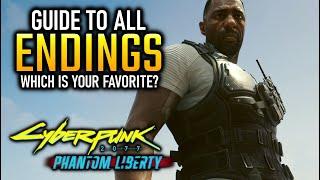 Cyberpunk 2077 Phantom Liberty Ending Guide