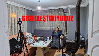 BÜYÜKLERİMİZİN EVİNİN TEMİZLİĞİ VE TAMİRAT BOYASINI YAPIYORUZ