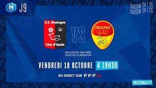 J9 I US Boulogne CO vs US Orléans en replay (3-0) I National FFF 2024-2025