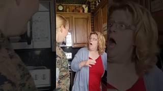 They're finally reunited #respect #reunion #army #cominghome #surprise #dogood #military #humanity