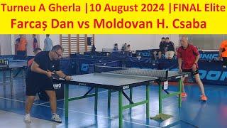 Farcas Dan vs Moldovan Horvath Csaba |Elite Final |Gherla 2024