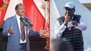 RAILA IS A CONMAN & A LIAR! HE WILL LOOSE AUc SEAT! ANGRY KALONZO CURSE RAILA AS HE QUIT AZIMIO